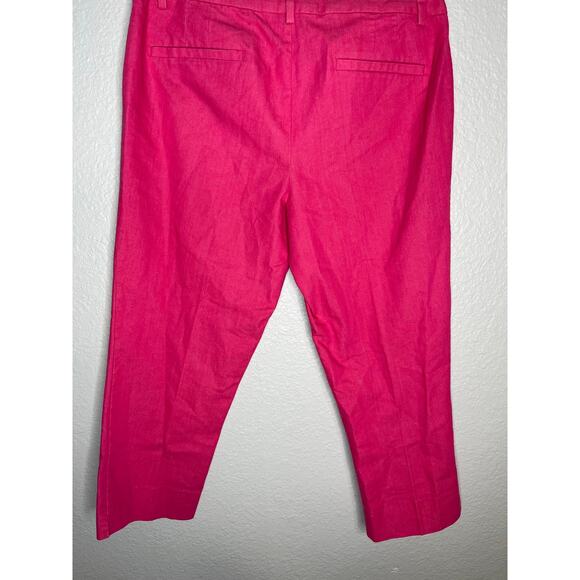 Chico's Pink Crop Pant 0 - Picture 7 of 9